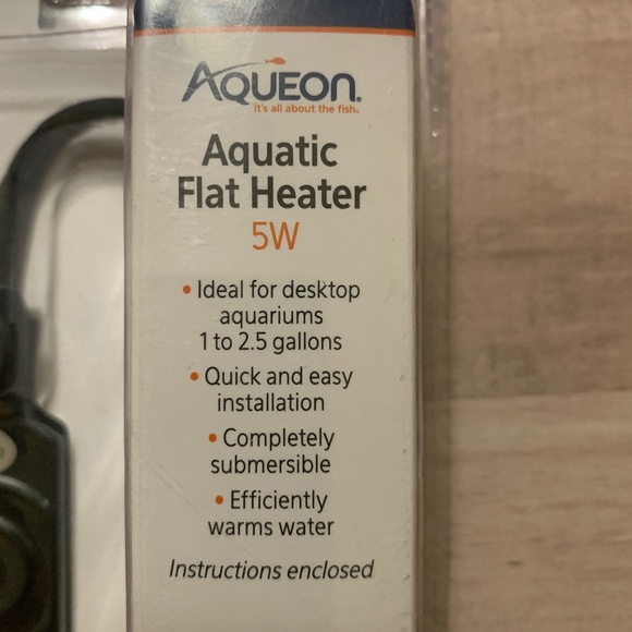 Aqueon Mini Flat Heater, 5 Watts Black - Picture 5 of 5